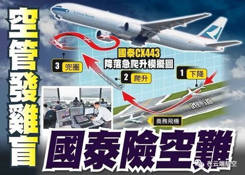 飞机为避险 秒升千米 国泰A330在香港机场险撞商务机